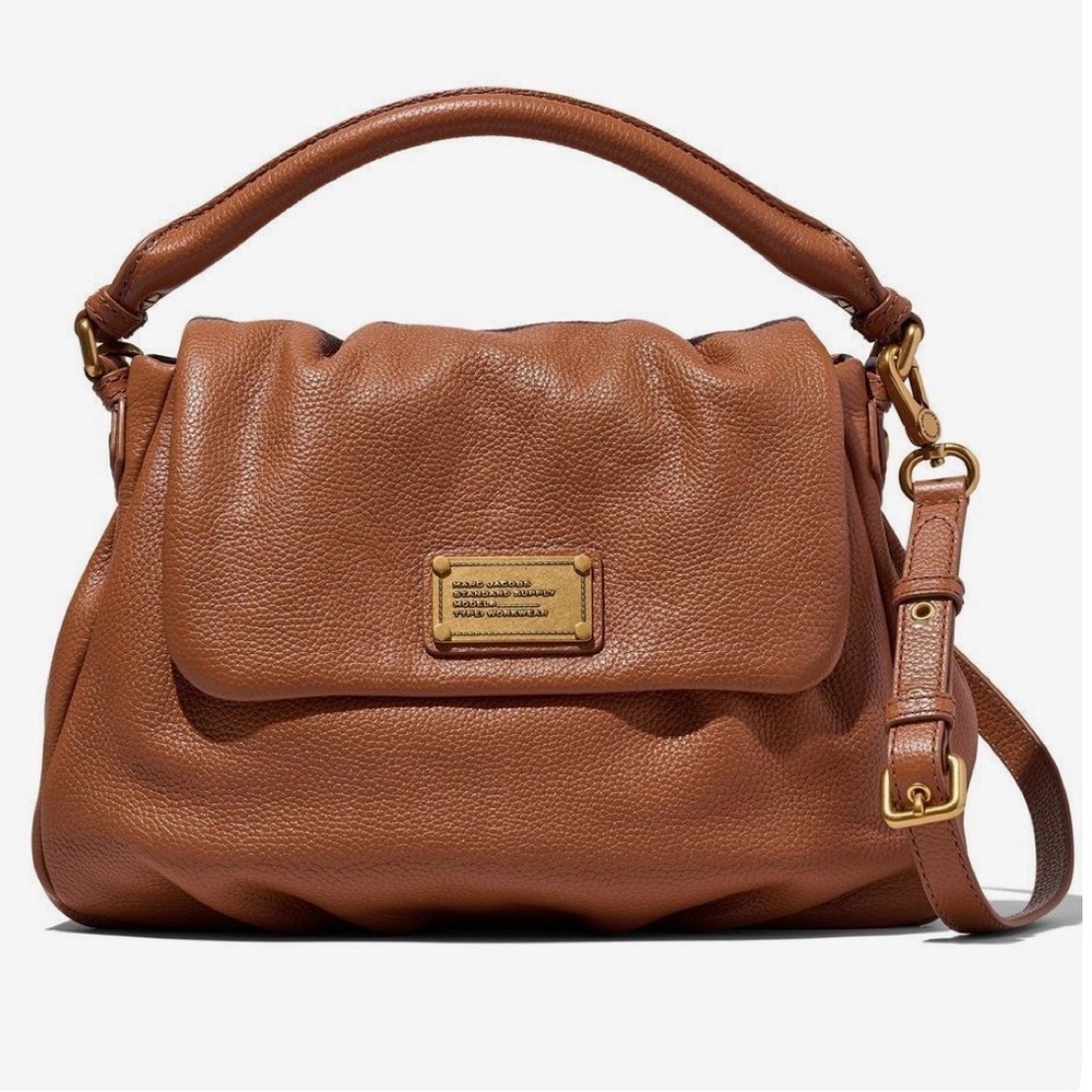 Marc Jacobs Tan Leather Shoulder Bag